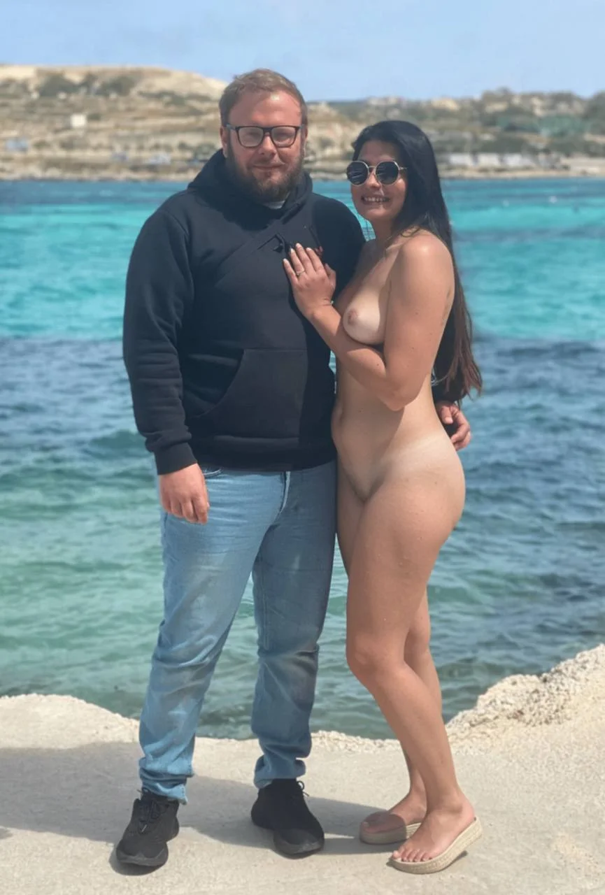 Gian Tonna's wife Puja undressed
