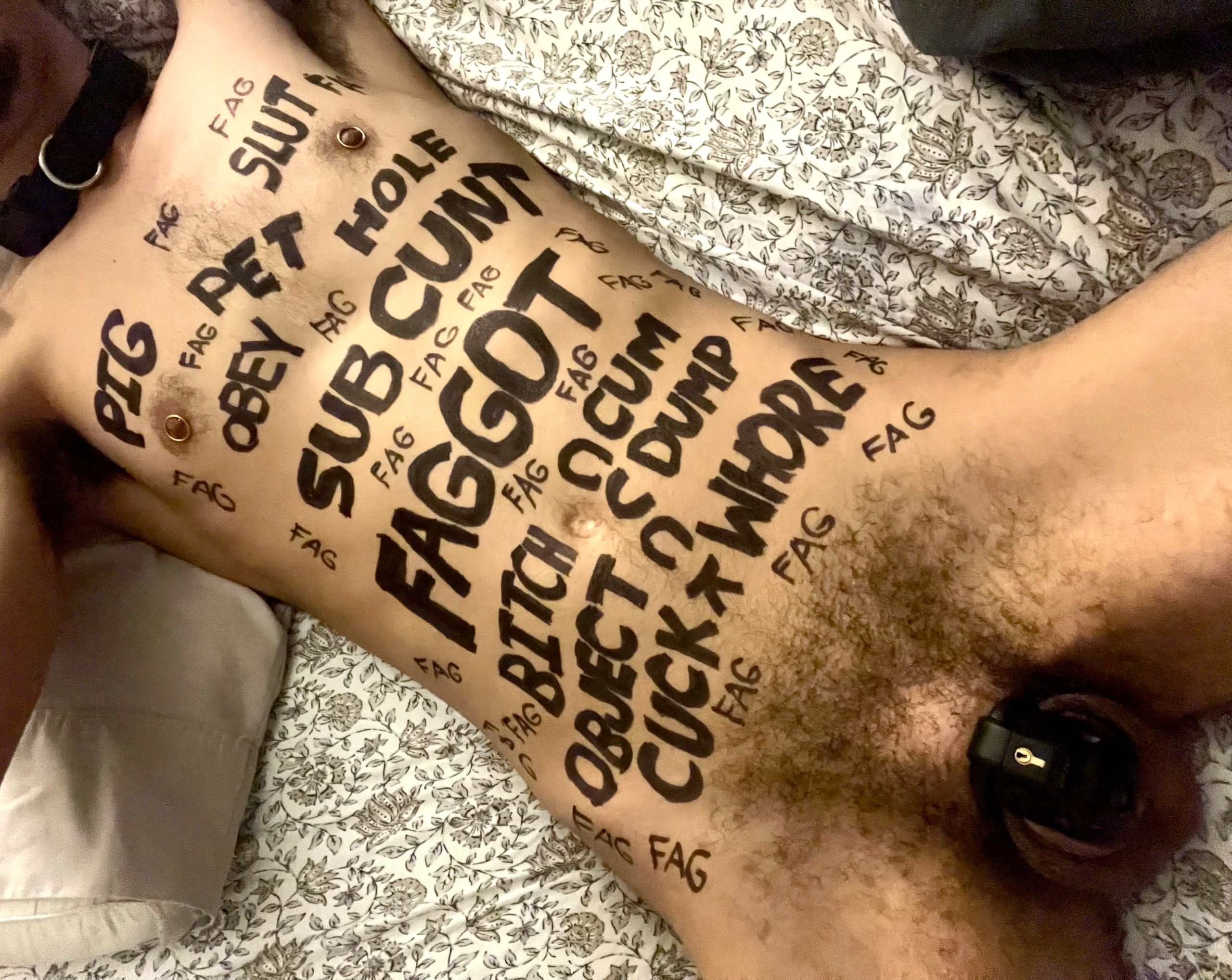 Body Writing Kink